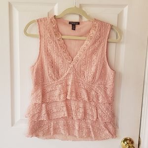 Apt 9 Sleeveless Lace Top